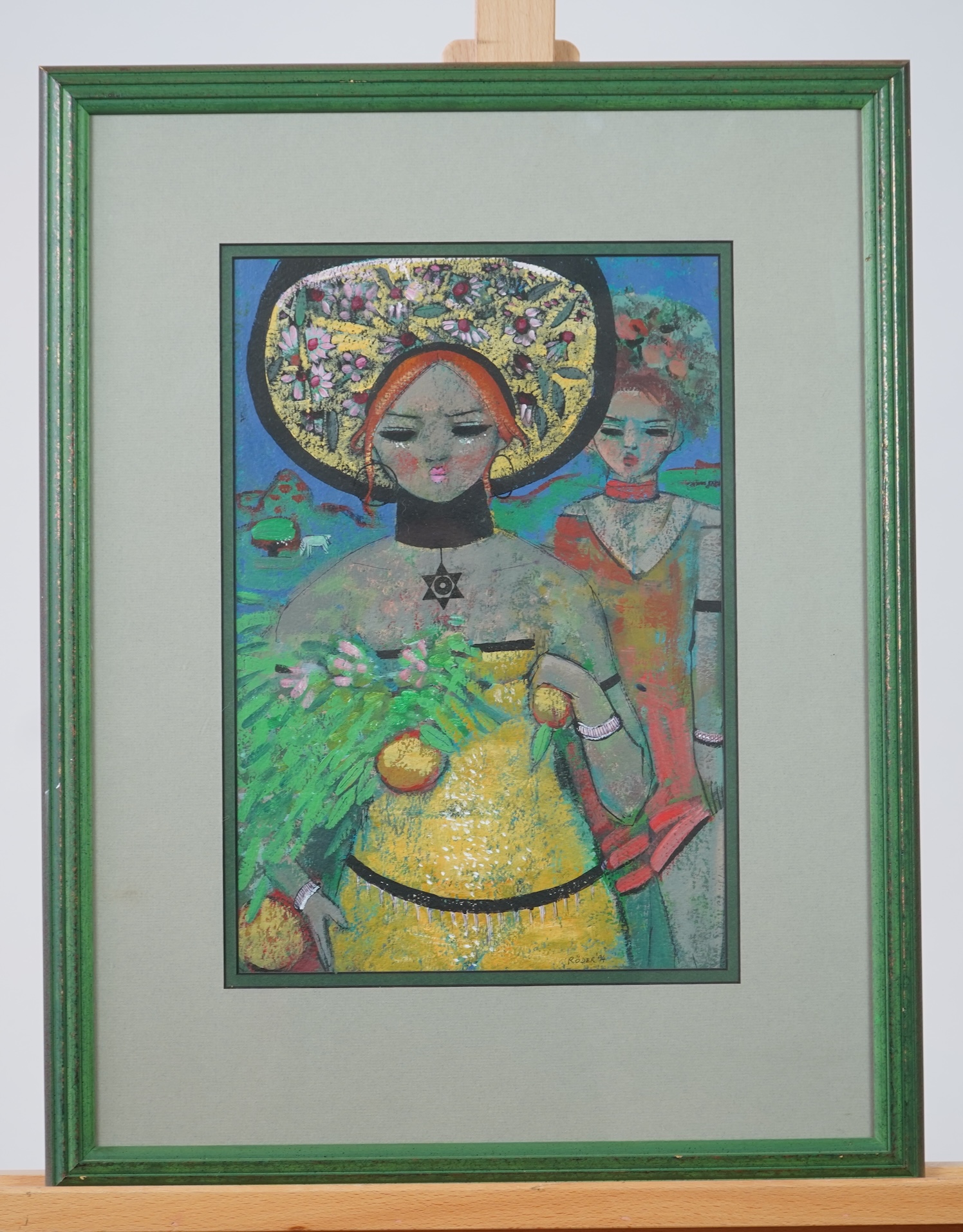 Endre Zoltan Eugene Roder, Hungarian b. 1933, 'Sequins'